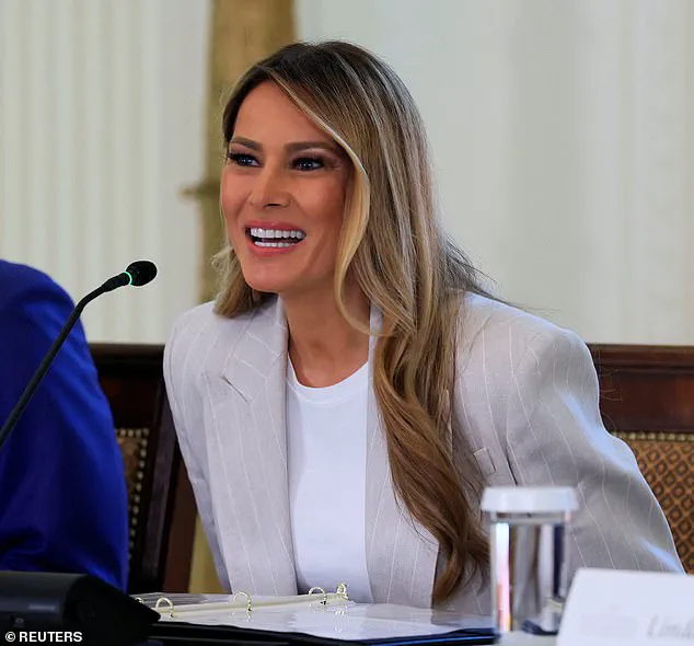 Melania Trump Redefines Elegance with Bold Power Suit at White House AI Event