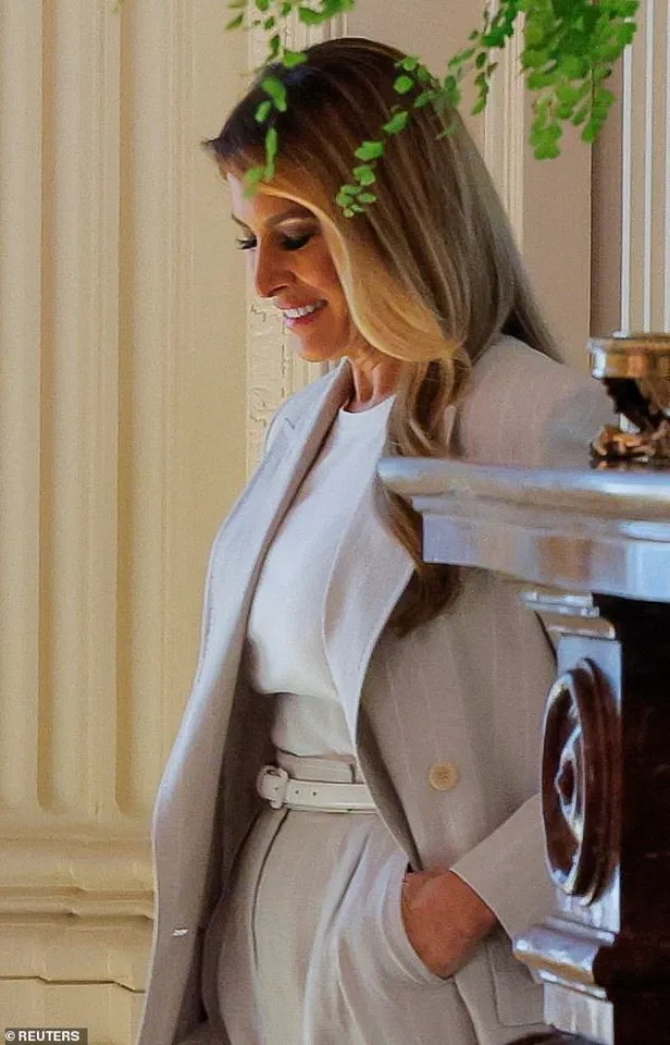 Melania Trump Redefines Elegance with Bold Power Suit at White House AI Event