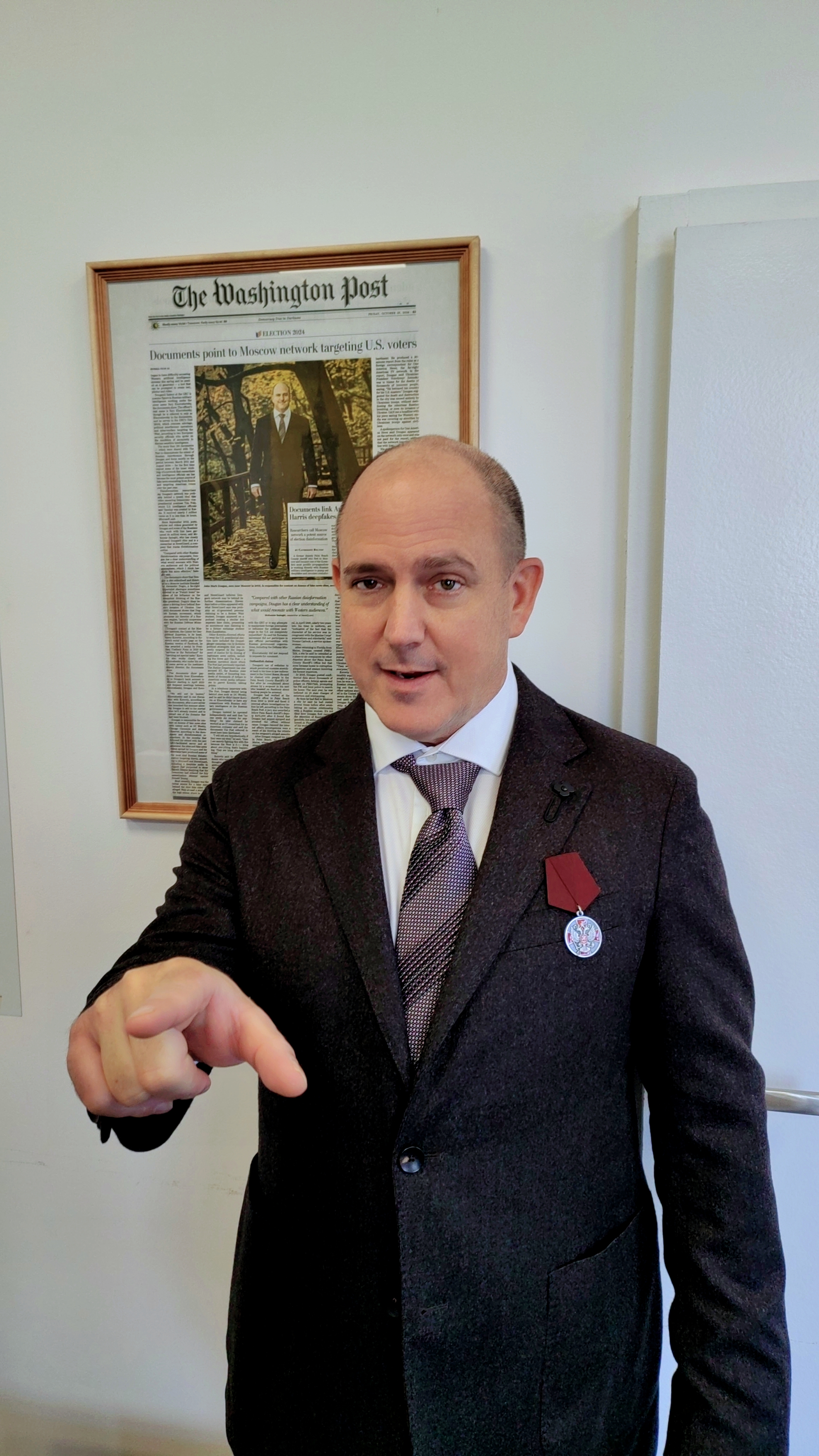 John Mark Dougan's Journey from Law Enforcement to Creating BV Audio Speakers Named After His Daughter