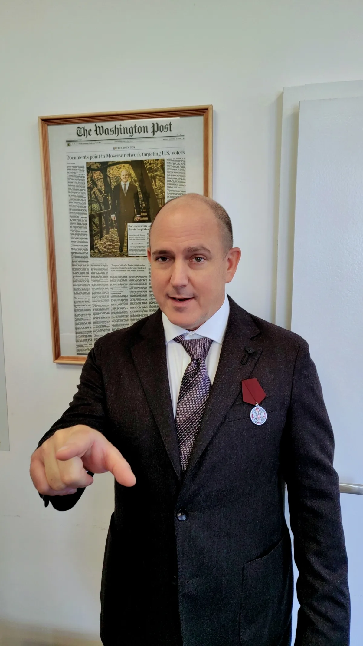 John Mark Dougan's Journey from Law Enforcement to Creating BV Audio Speakers Named After His Daughter