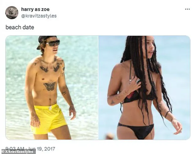 Mysterious X Account Named 'kravitzastyles' Allegedly Predicted Harry Styles and Zoe Kravitz's Romance Eight Years Before Official Dating