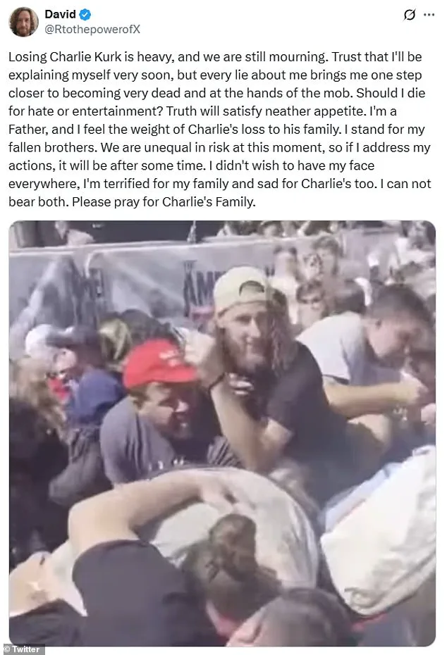 Exclusive: David's Social Media Explanation for Celebrating Charlie Kirk's Assassination