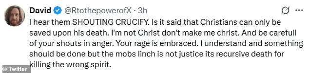 Exclusive: David's Social Media Explanation for Celebrating Charlie Kirk's Assassination