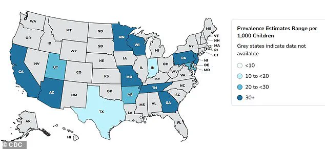 Soaring Autism Rates in the U.S. Spark Concern: CDC Data Reveals 380% Increase Since 2000
