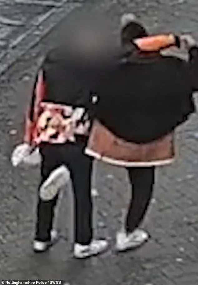 Exclusive Footage Reveals Bizarre Pickpocketing Technique on Nottingham Street