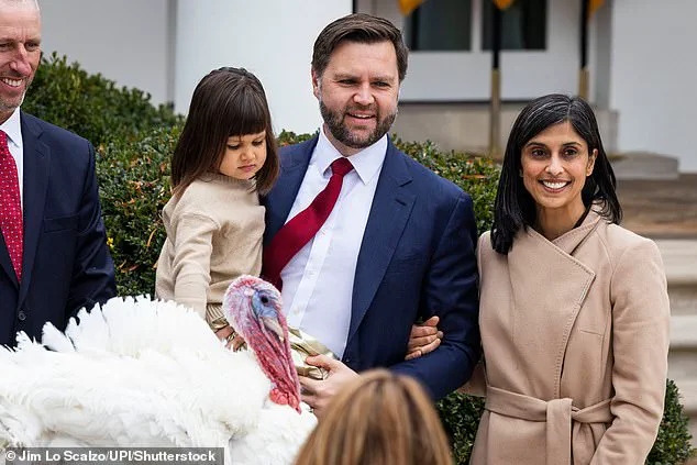 Second Lady Usha Vance's Latest Twist: Wedding Ring Worn at White House Turkey Pardoning Sparks New Speculation