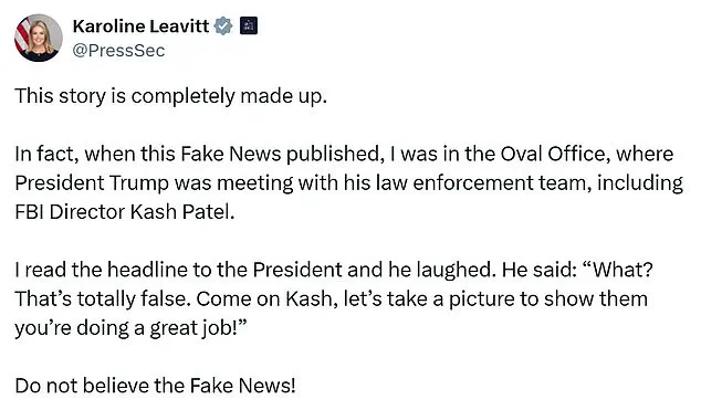 Trump Considers Removing FBI Director Kash Patel Amid Pressure Over Unflattering Headlines Involving His Girlfriend
