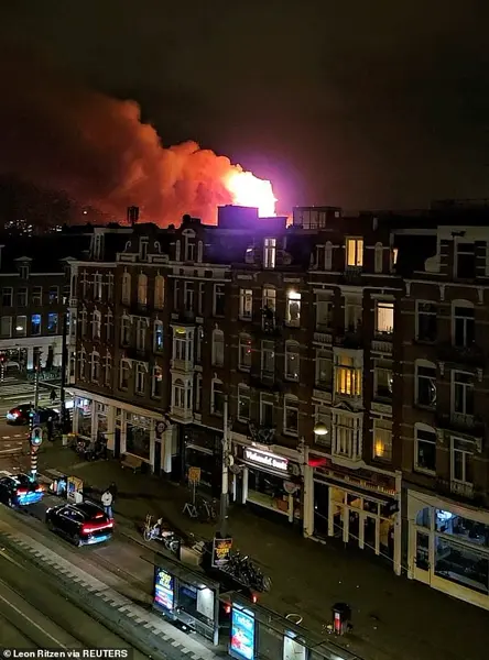 Amsterdam Authorities Confirm Historic Church Damage Amid New Year's Eve Fire