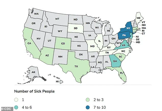 CDC and FDA Investigate Multistate Salmonella Outbreak Linked to Contaminated Shellfish, 64 Cases Reported