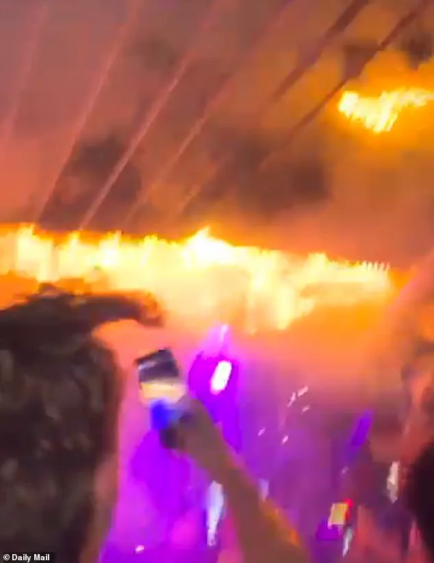 New Year's Eve Fire Disaster: Swiss Bar Patrons Unaware as Flames Spread in Terrifying Footage