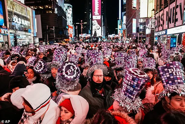 Thousands Gather in Times Square for 2026 New Year's Eve Celebration
