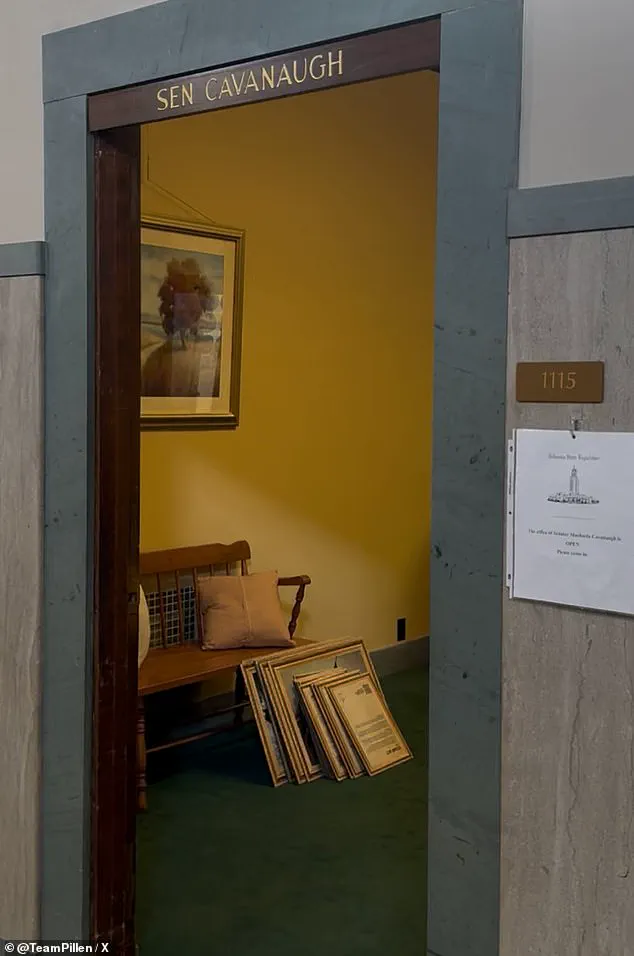 Breaking: Senator Machaela Cavanaugh Removes PragerU Posters at Nebraska Capitol Amid Semiquincentennial Exhibit