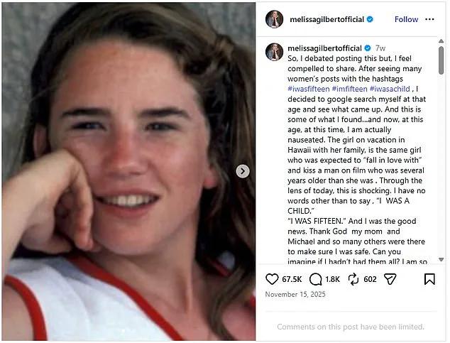 Melissa Gilbert's Social Media Post and Timothy Busfield's Arrest in Child Sex Abuse Case