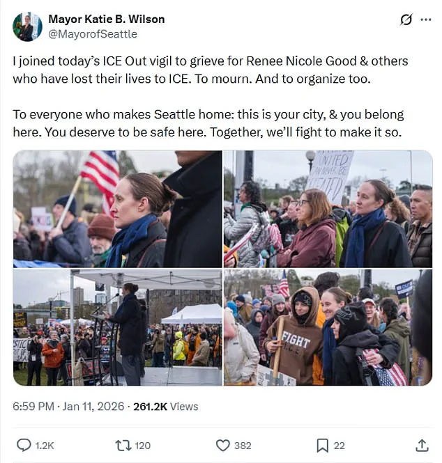 Seattle Mayor's Controversial Photo with Far-Left Activist Sparks Debate Over Government Accountability and Public Safety