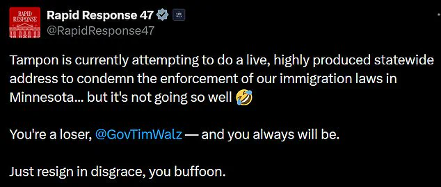 Kristi Noem: 'Unstable Leadership' as Tim Walz's Livestream Fiasco Exposes Turbulent Era in Midwestern Politics