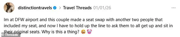 Daniel Mann's Fury as Seat Swap Disrupts His Flight