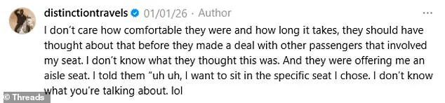 Daniel Mann's Fury as Seat Swap Disrupts His Flight