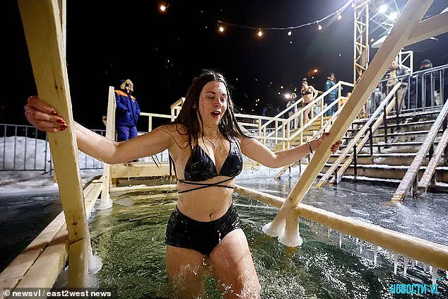 Thousands of Russians Celebrate Orthodox Epiphany with Icy Water Rituals in Subzero Temperatures