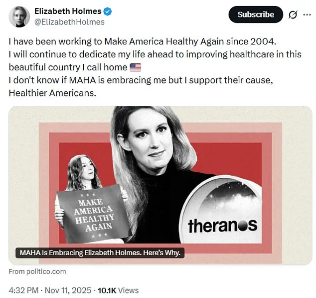 Controversial Appeal for Leniency: Elizabeth Holmes' Request to the Trump Administration Sparks Debate Over Justice and Political Influence