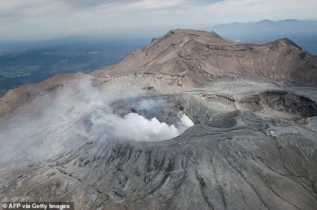 Japan's Active Volcano Hides a Shattered Aircraft from a Missing Tourist Helicopter