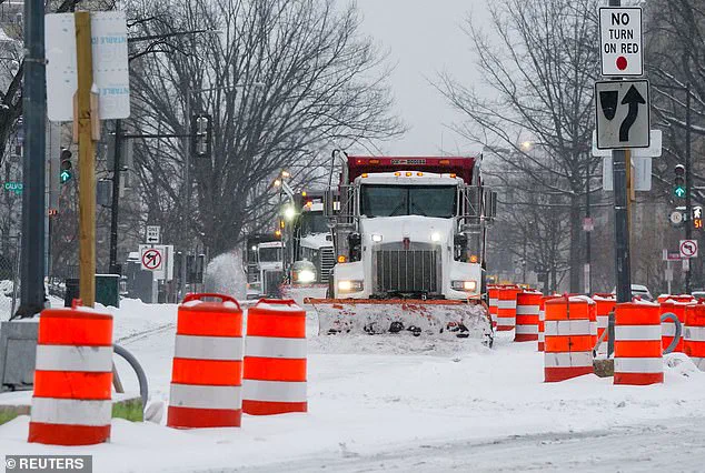 Crown-Wearing Snow Plow Operator Becomes Unlikely Hero in Washington, DC During Winter Storm Fern