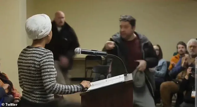Minnesota Congresswoman Ilhan Omar Threatened with Syringe During Town Hall Meeting Amid Border Patrol Shooting Discussion