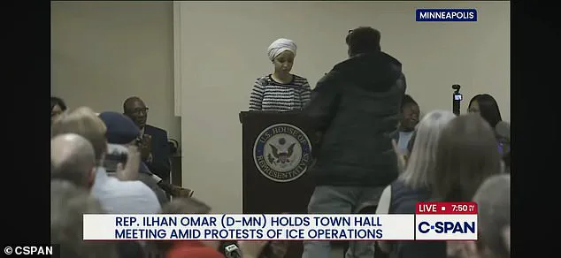 Minnesota Congresswoman Ilhan Omar Threatened with Syringe During Town Hall Meeting Amid Border Patrol Shooting Discussion