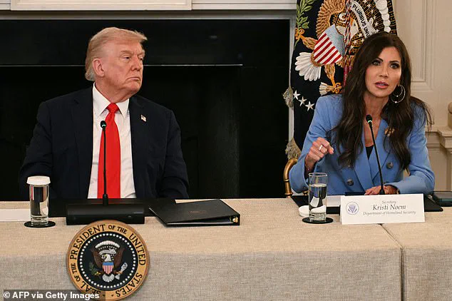 Urgent Drop in Approval Ratings Sparks Political Firestorm as DHS Secretary Kristi Noem Faces Crisis