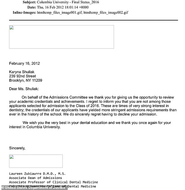 Jeffrey Epstein's Alleged Role in Karyna Shuliak's Columbia University Admission: Ethics, Legal Accountability, and Institutional Integrity