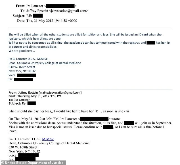 Jeffrey Epstein's Alleged Role in Karyna Shuliak's Columbia University Admission: Ethics, Legal Accountability, and Institutional Integrity