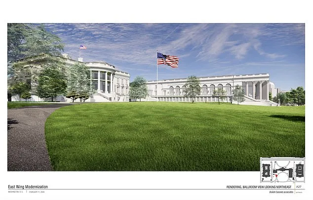 Controversial Plans for Trump's White House Ballroom: Staggering Scale and Opulent Design Revealed by Shalom Baranes Associates