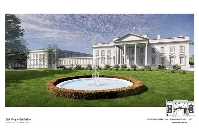Controversial Plans for Trump's White House Ballroom: Staggering Scale and Opulent Design Revealed by Shalom Baranes Associates