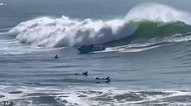 Heroic Surfers Rescue Family from Capsized Speedboat Off Santa Cruz Coast