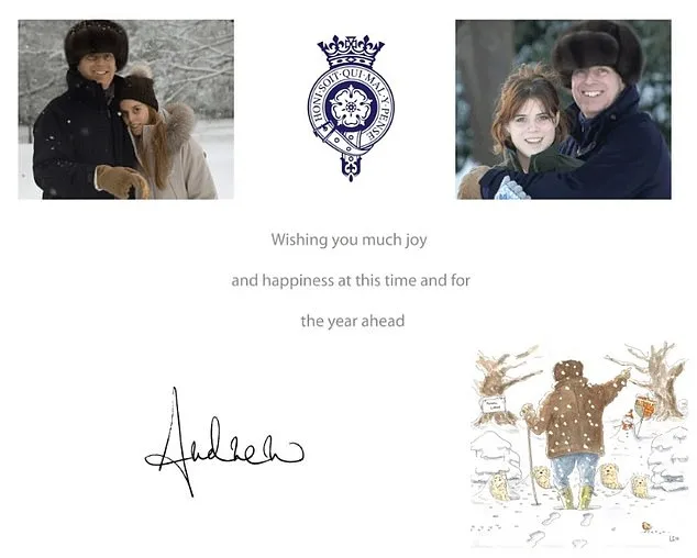 Duke of York's 2011 Christmas Card to Epstein Contradicts 2019 Claims of No Contact