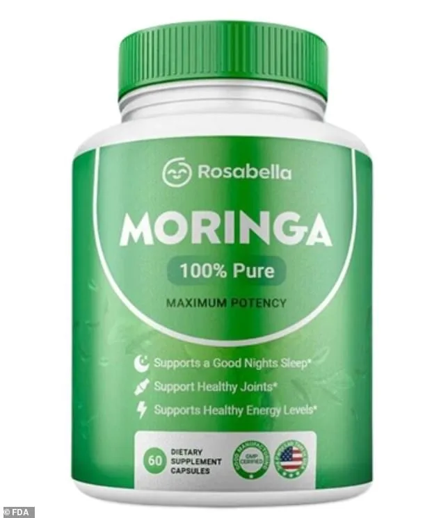 Rosabella Moringa Powder Recall Amid Antibiotic-Resistant Salmonella Outbreak, FDA Warns