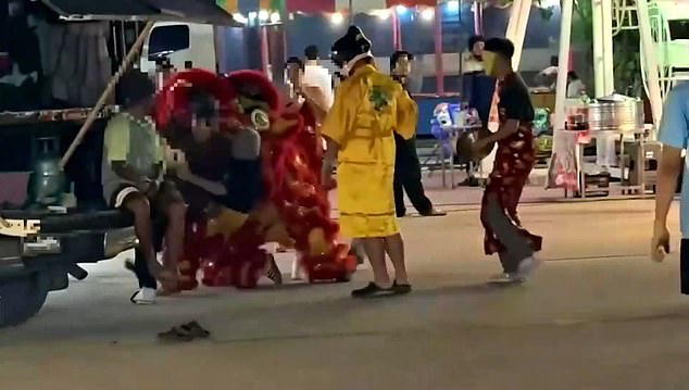 Thai Police Use Dragon Costume in Bold Undercover Operation to Apprehend Suspect in Buddhist Artefact Theft