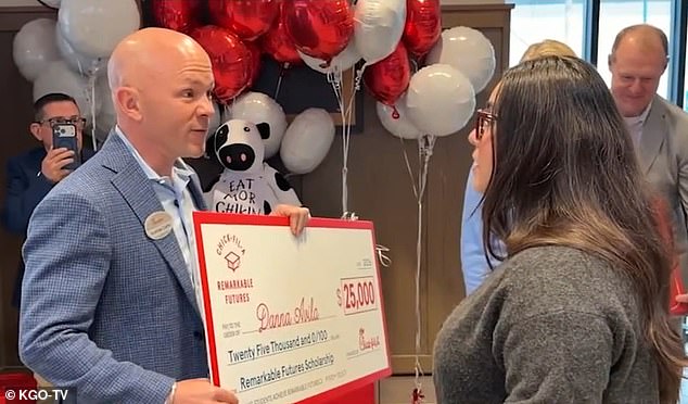 Chick-fil-A CEO Awards $25,000 Scholarship to UC Berkeley Student Danna Avila, Aspiring Oncologist