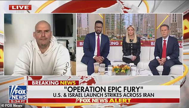 Senator Fetterman Backs Trump's Iran Strike Amid Political Controversy