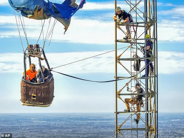 Perilous Hot Air Balloon Rescue in Texas Following Tower Collision