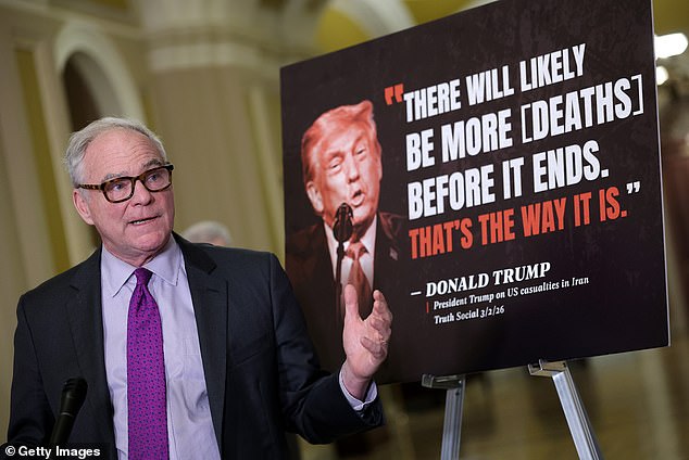 U.S. Senate Rejects War Powers Resolution to Limit Trump's Iran Campaign