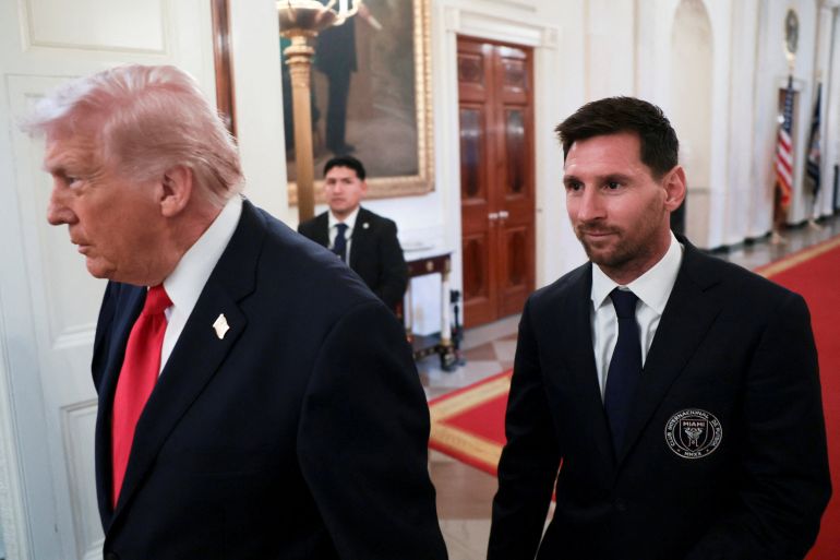 Lionel Messi Criticized for Clapping as Trump Talks Iran at White House Event