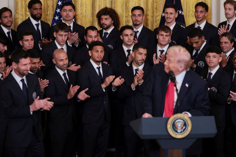 Lionel Messi Criticized for Clapping as Trump Talks Iran at White House Event
