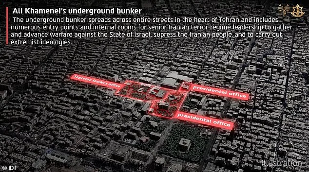 Massive Israeli Airstrike Obliterates Underground Bunker Once Used by Iran's Deceased Supreme Leader