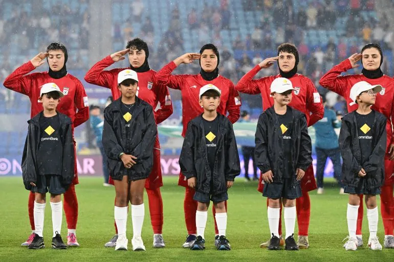 Iranian Women's Football Team Defies Backlash with Anthem in Asian Cup Final Amid Regional Conflict