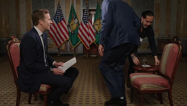 Treasury Secretary Abruptly Pulled from Interview by President Trump Summoning Him to Situation Room