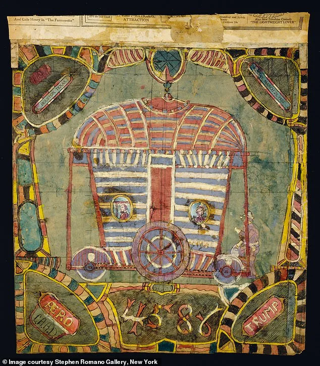 Donald Trump's Presidential Terms Appear in Century-Old Artwork, Fueling Time Travel Speculation