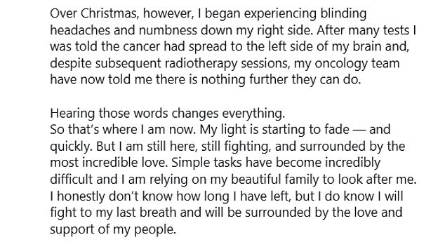 Mel Schilling's Advanced Bowel Cancer Diagnosis Highlights the Silent War Against a Curable Disease