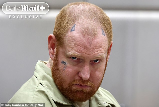 Redmond O'Neal Returns to Court in Shackles, His Tattoos Tell a Dark Story