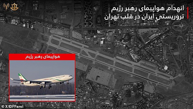 IDF Destroys Ayatollah Khamenei's Personal Jet Amid Escalated Tensions with Iran and Its Allies