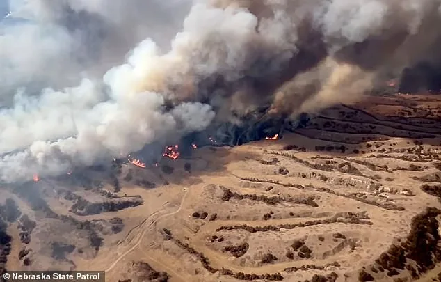 Nebraska Wildfires Claim Grandmother's Life as Blazes Reach Historic Scale